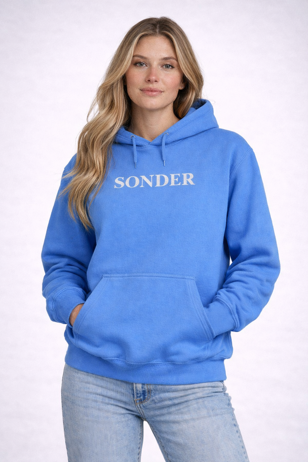 Love & Forgive Hoodie Blue
