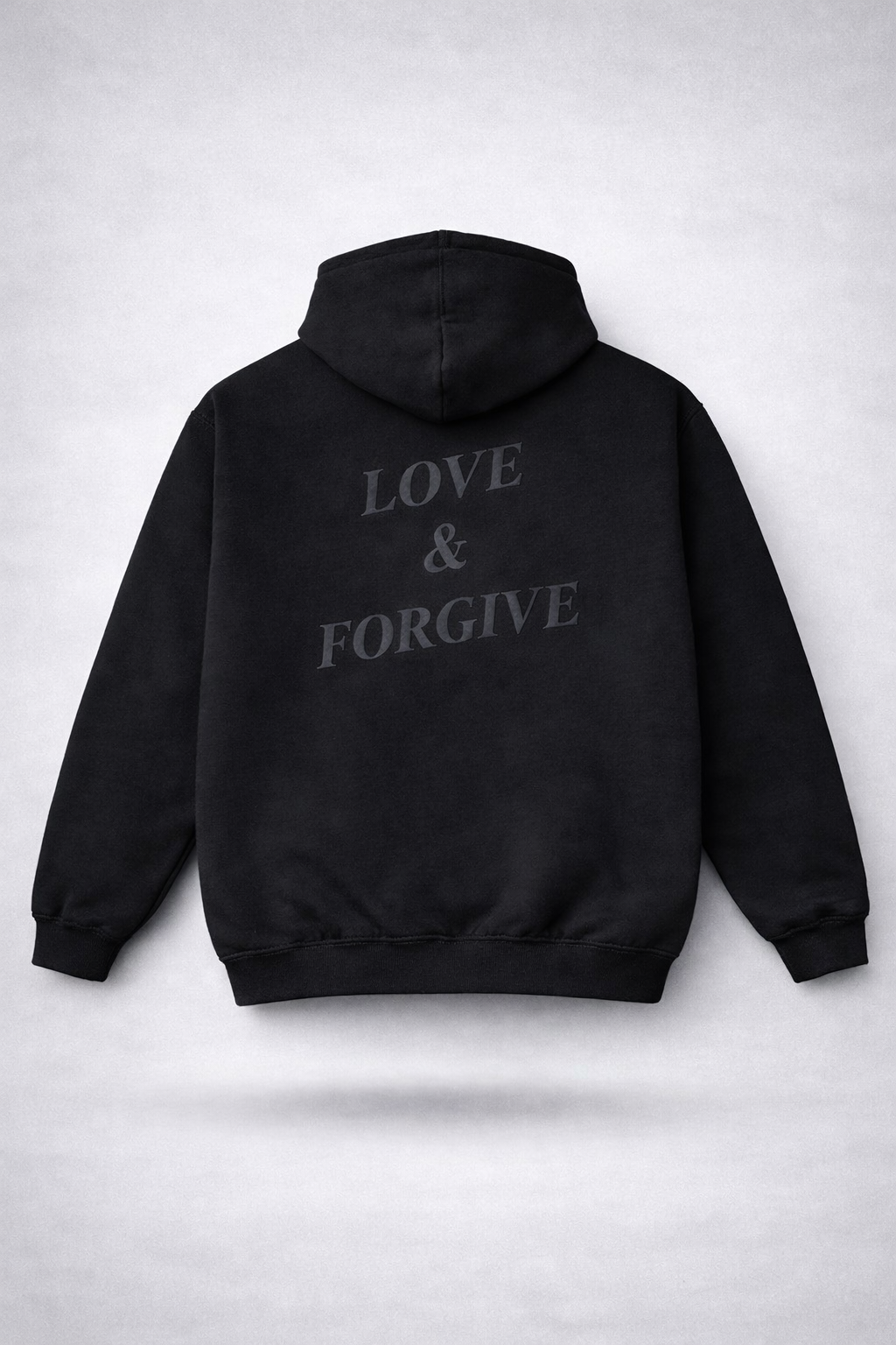 Love & Forgive Hoodie Black